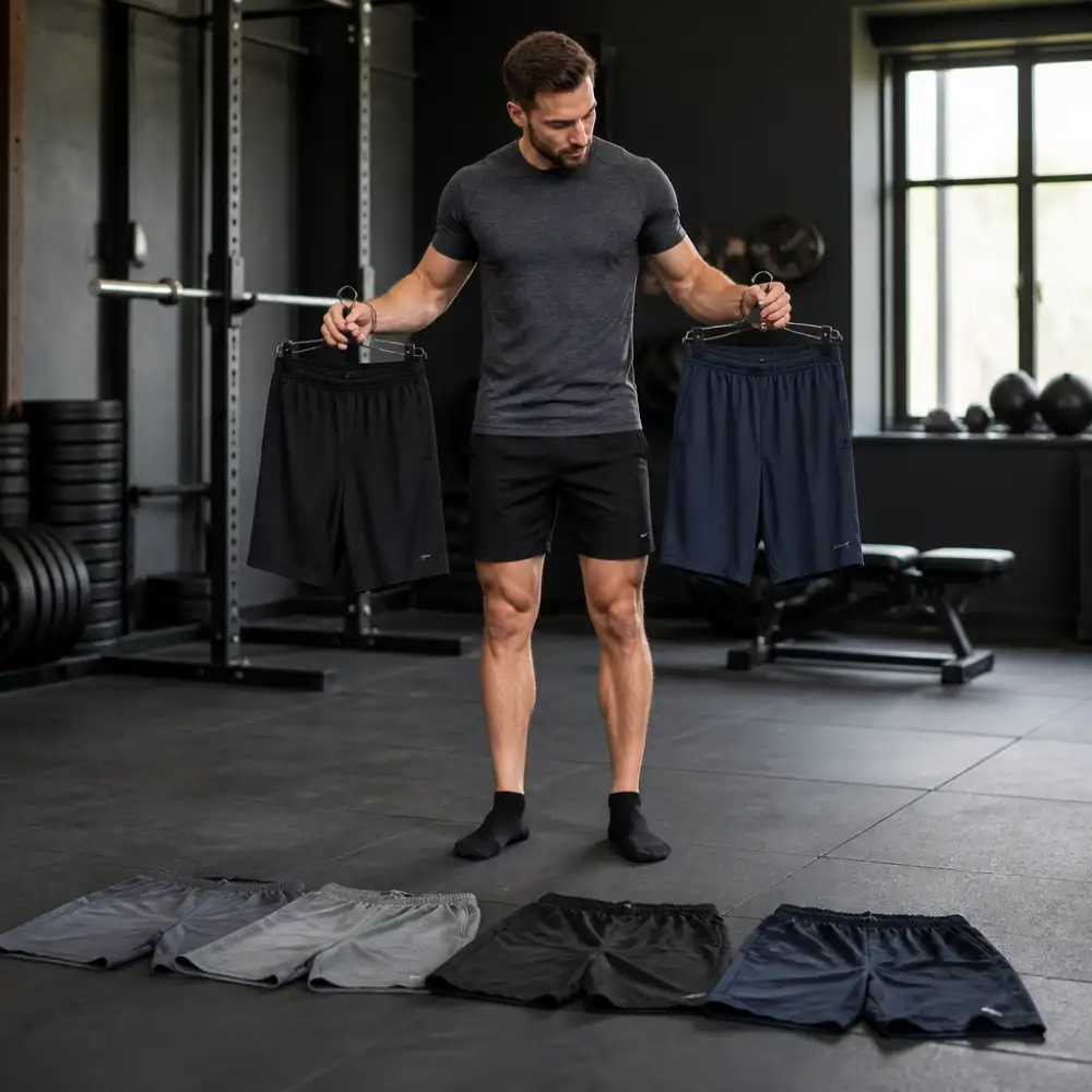 fitness kraťasy pánské