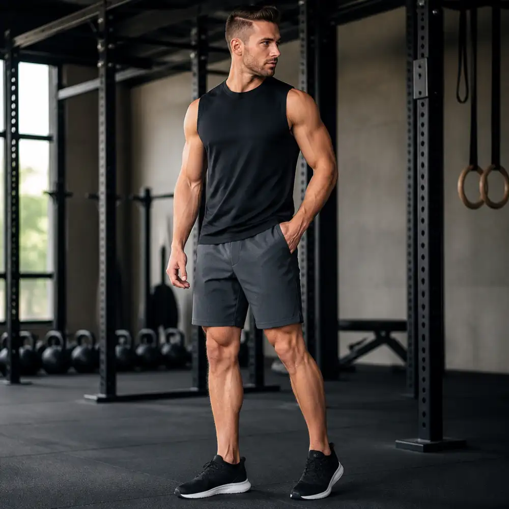 fitness kraťasy pánské