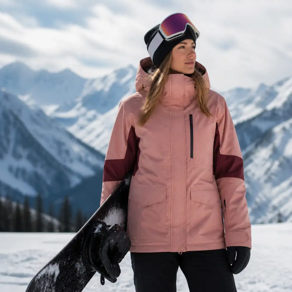 damska snowboard bunda